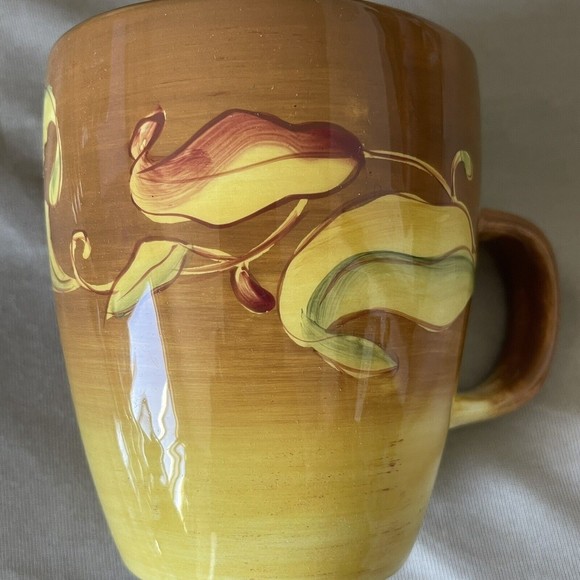 Thanksgiving Coffee Cups Laurie Gates Coronado Collection Set 3 Chilli Pepper - Picture 8 of 11